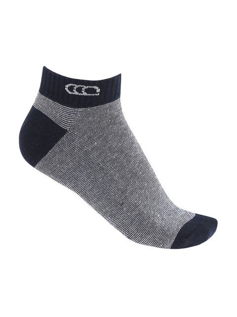 

Ajile by Pantaloons Men Navy & White Patterned Ankle-Length Socks, Navy blue