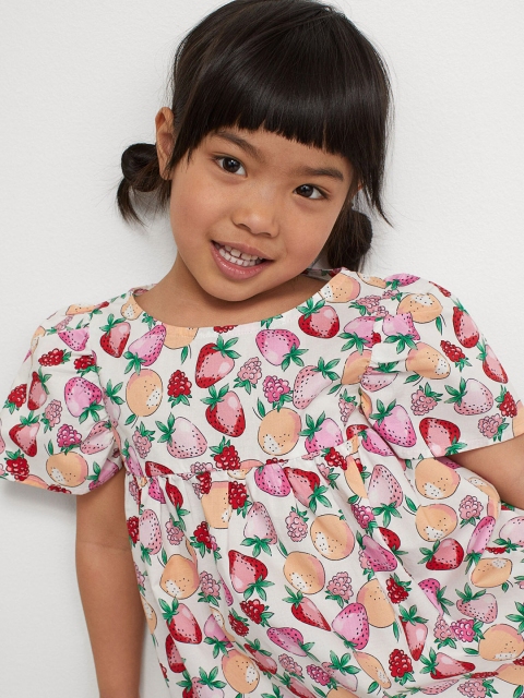 

H&M Girls Beige Cotton Dress