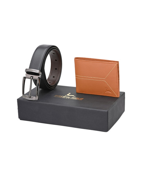 

Pacific Gold Men Black & Brown Accessory Gift Set