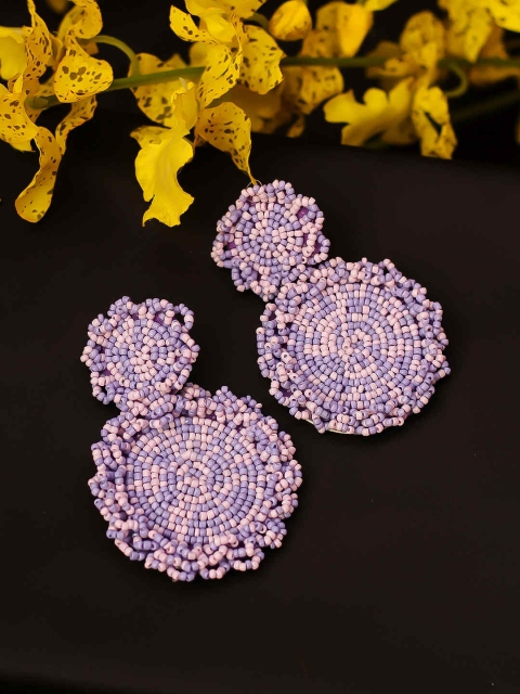

Bellofox Purple Contemporary Studs