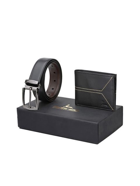 

Pacific Gold Men Black Accessory Gift Set