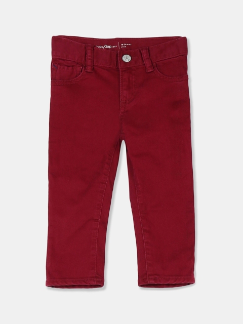 GAP Baby Red 1969 High Stretch Slim Jeans