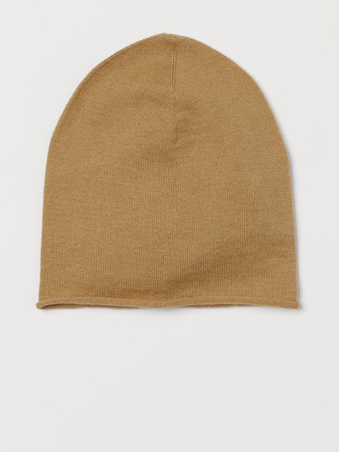 

H&M Kids Beige Solid Silk-Blend Hat