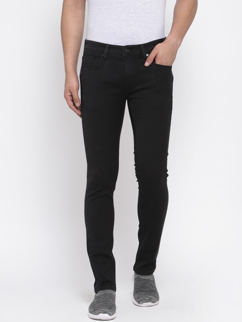

Pepe Jeans Men Black Skinny Fit Mid-Rise Jeans