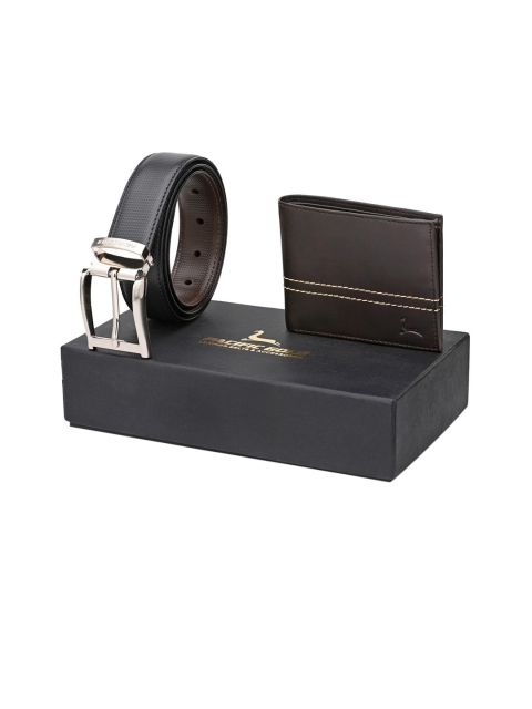 

Pacific Gold Men Black & Brown Accessory Gift Set