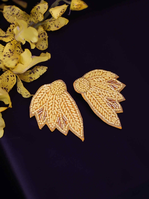 

Bellofox Yellow Contemporary Studs