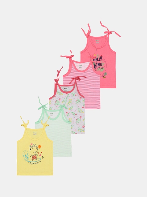 

OHMS Infant Kids Pack of 5 Assorted Cotton Jablas