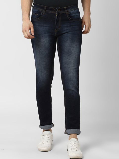 

Peter England Casuals Men Navy Blue Slim Fit Stretchable Jeans