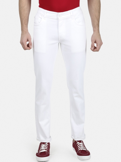 

Monte Carlo Men White Pure Cotton Slim Fit Jeans