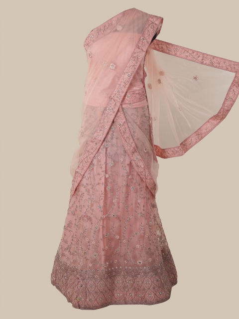 

Pothys Pink Striped Saree