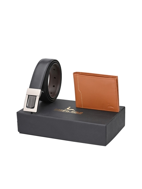 

Pacific Gold Men Black & Brown Accessory Gift Set