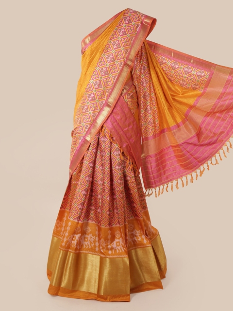 

Pothys Multicoloured Checked Saree, Multi