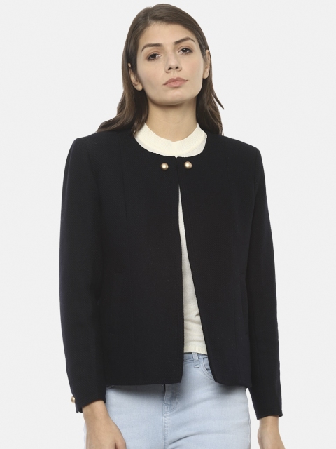 

Van Heusen Woman Black Open Front Jacket
