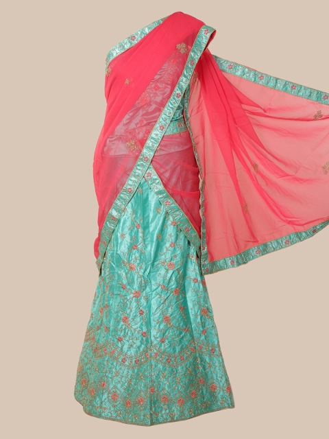 

Pothys Pink Woven Design Saree