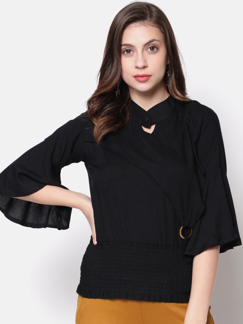 

V2 Value & Variety Black Regular Top