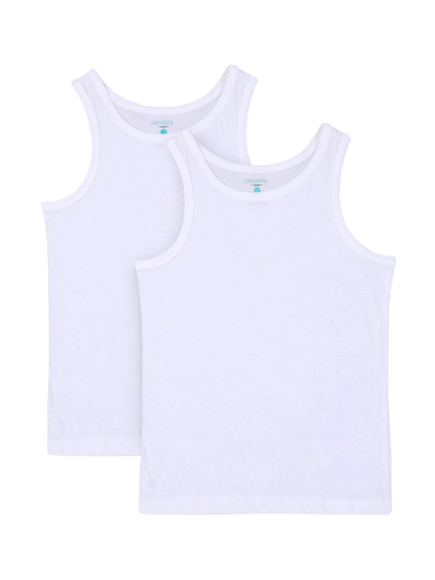 

Pantaloons Junior Boys White Solid Innerwear Vests 205000006001760