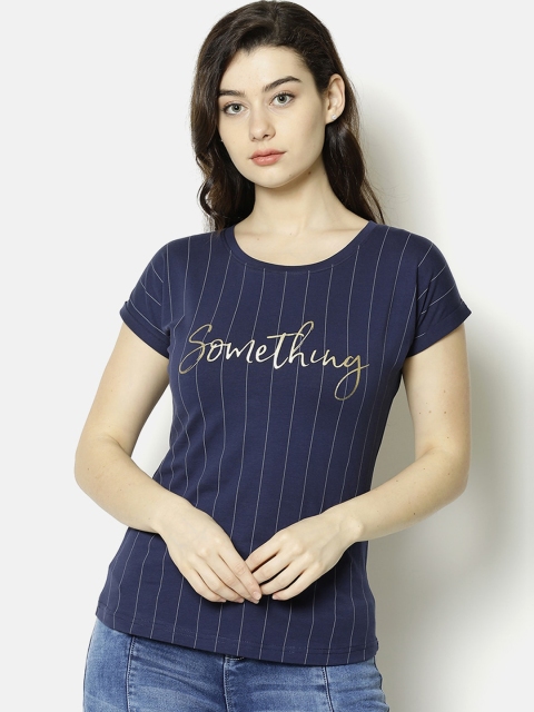 

V2 Value & Variety Blue Chambray Regular Top