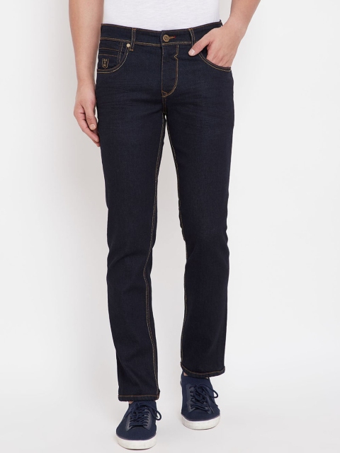 

American Archer Men Blue Slim Fit Low-Rise Clean Look Jeans