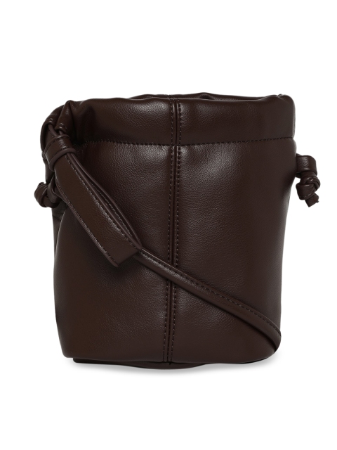 

20Dresses Brown Solid Sling Bag