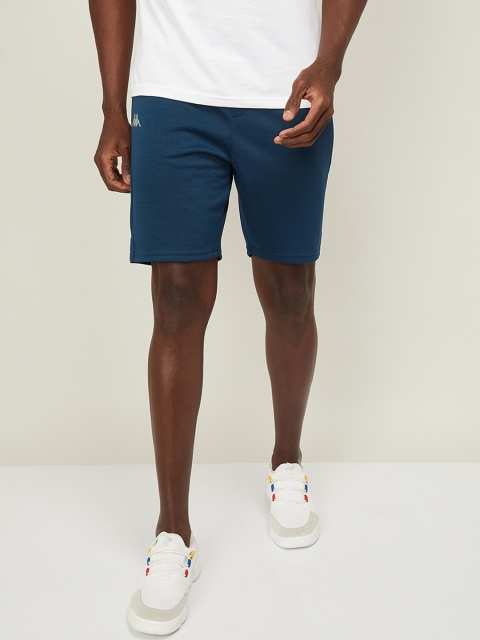 

Kappa Men Teal Solid Regular Fit Regular Shorts