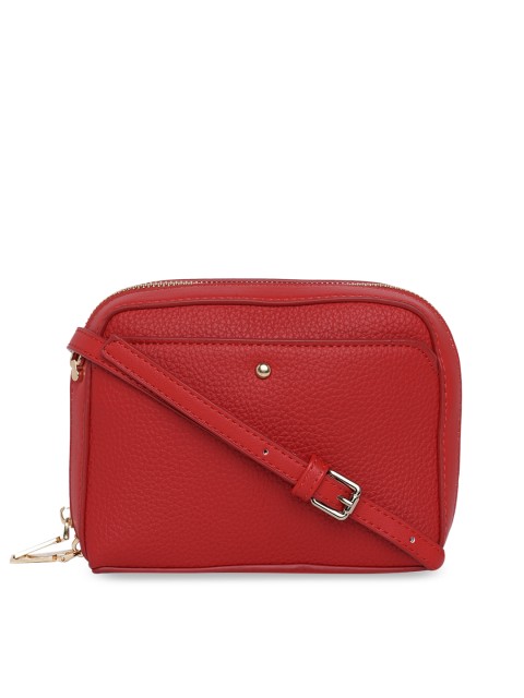 

20Dresses Red Solid Sling Bag