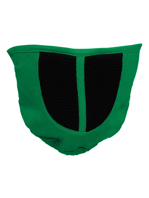 

Blacksmith Unisex Green Solid 6-Ply Reusable Half Face Cloth Mask