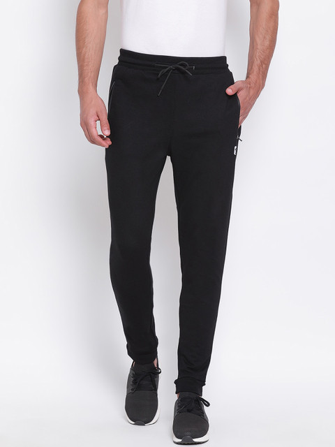 

Turtle Men Black Solid Slim-Fit Track Pants