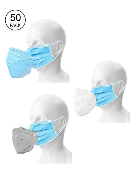 

OOMPH Unisex Pack Of 59 Outdoor Face Masks, Blue