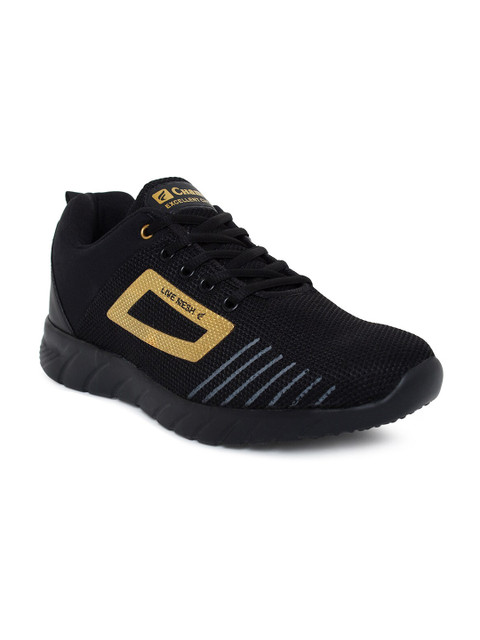 

Champs Men Black Mesh Running Shoes