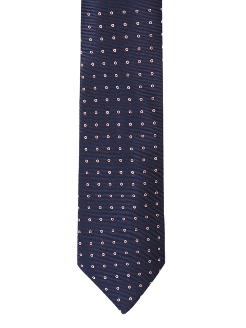 

Allen Solly Men Navy Blue & Red Self-Design Accessory Gift Set