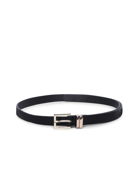 

Forever Glam by Pantaloons Women Black Textured Belt