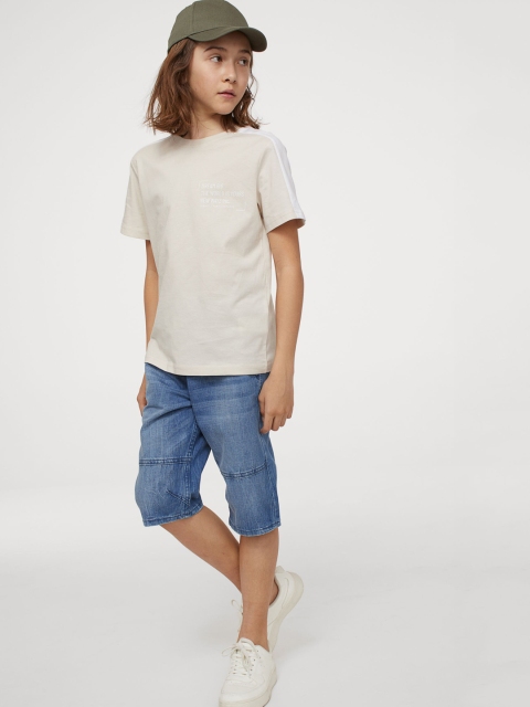 

H&M Boys Blue Denim Clamdiggers