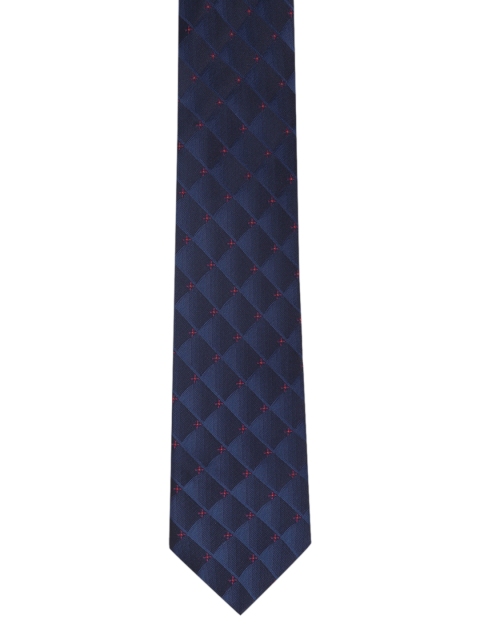 

Van Heusen Men Navy Blue & Silver-Toned Accessory Gift Set