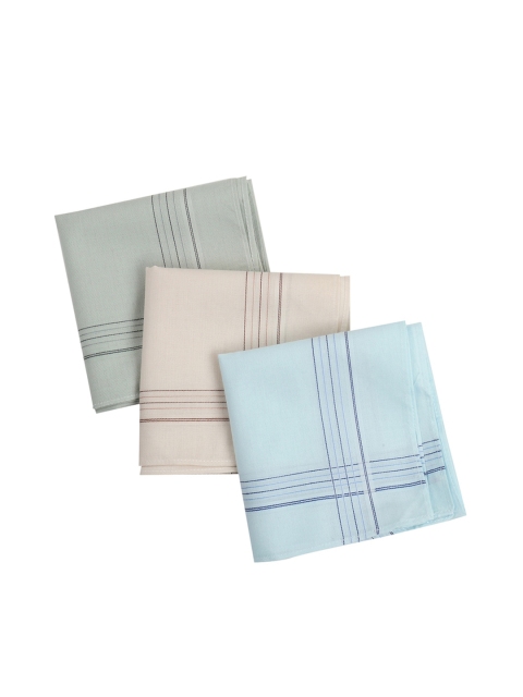 

RICHARD PARKER by Pantaloons Men Blue & Grey Handkerchief, Assorted