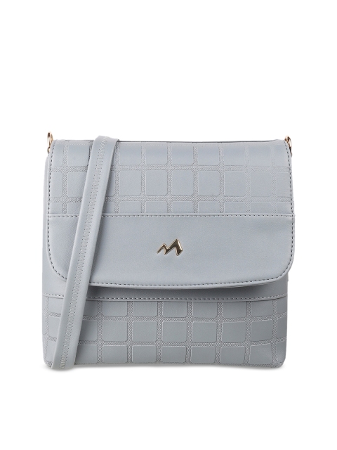 

Metro Blue Self Design Sling Bag