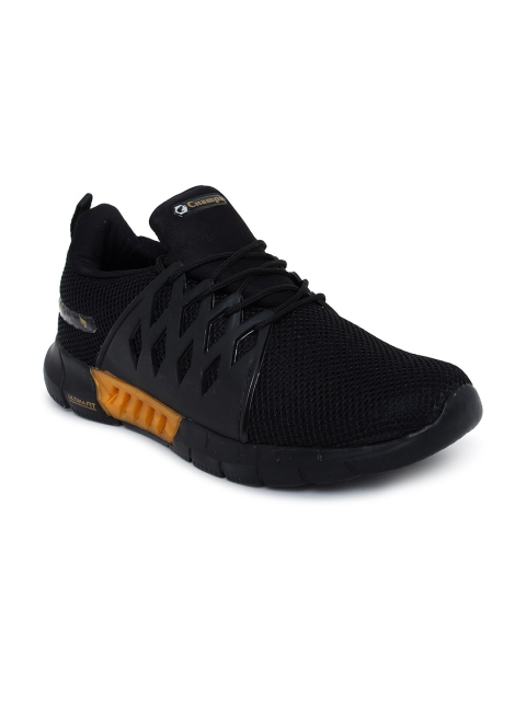 

Champs Men Black Mesh Running Shoes