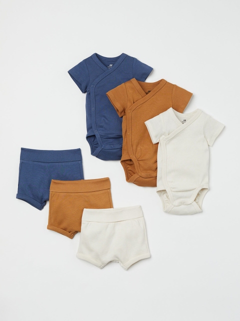 

H&M Kids 6-Piece Jersey Set, White