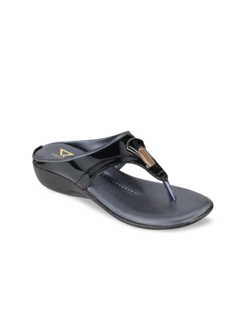 

TRASE Women Black Embellished Sandals