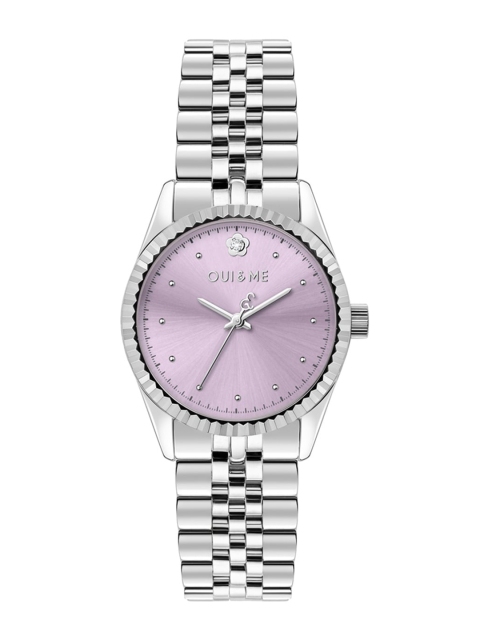 

OUI & ME Women Purple & Silver-Toned Analogue Watch ME010282