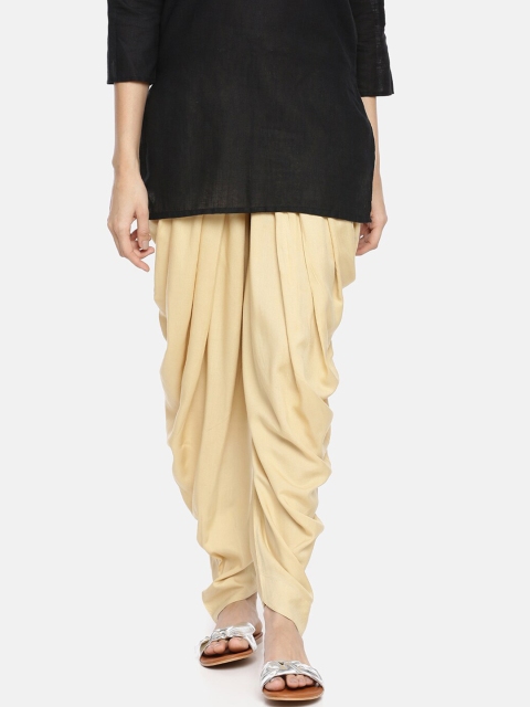 

GOLDSTROMS Women Beige Solid Patiala