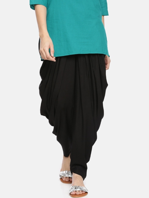 

GOLDSTROMS Women Black Solid Patiala