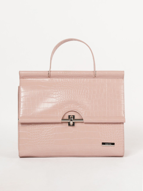 

CODE by Lifestyle Pink Textured Satchel