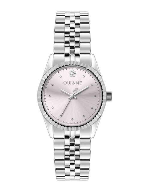 

OUI & ME Women Silver-Toned Analogue Watch ME010284