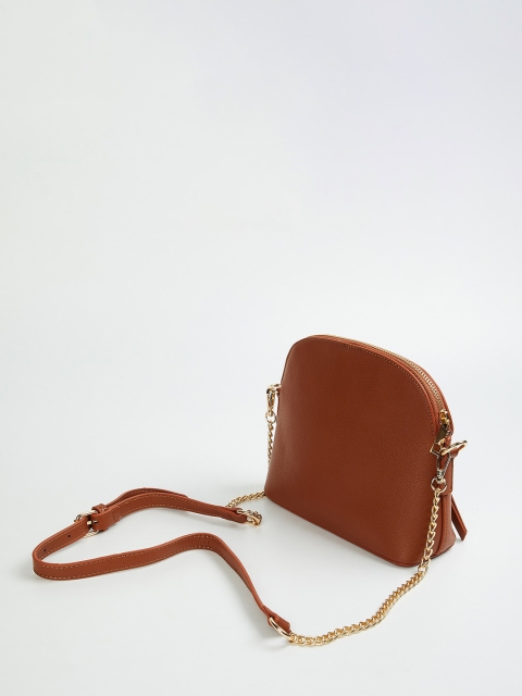 

CODE by Lifestyle Tan Brown Solid Sling Bag