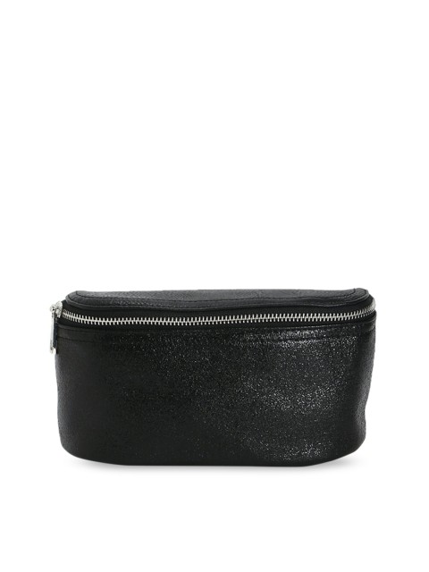 

FOREVER 21 Black Textured Hobo Bag