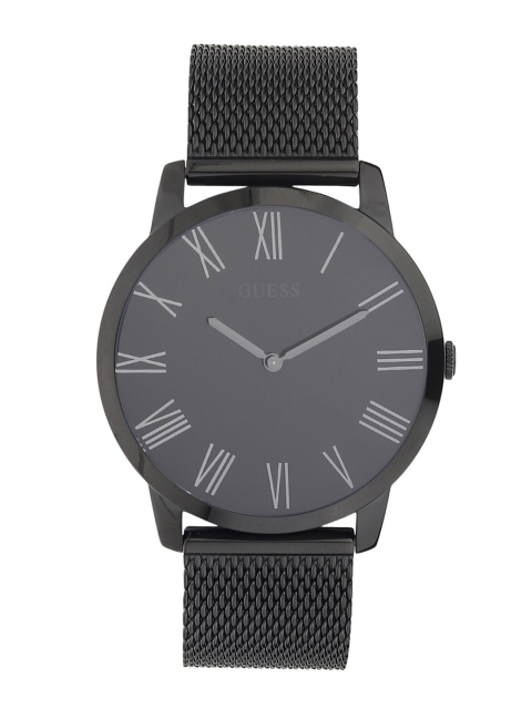 

GUESS Men Black Analogue Watch