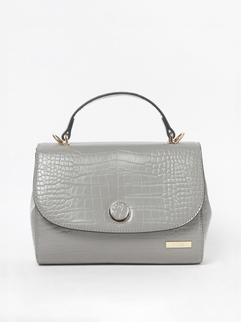 

CODE by Lifestyle Grey Textured Satchel