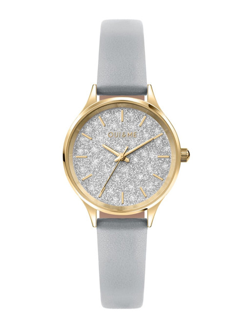 

OUI & ME Women White & Grey Leather Analogue Watch ME010271