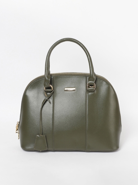 

CODE by Lifestyle Olive Green Solid Handheld Bag