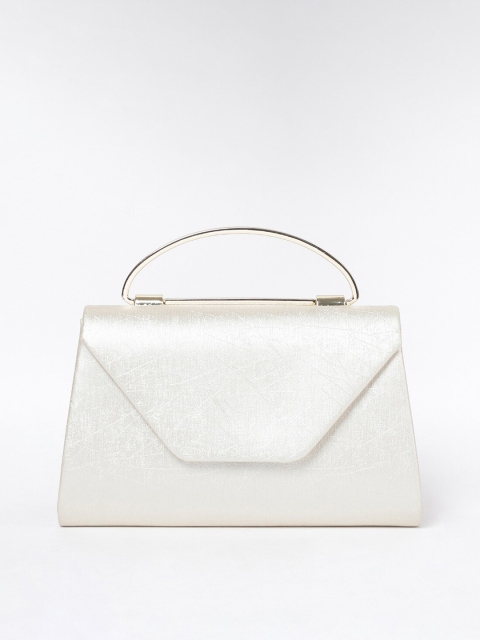 

CODE by Lifestyle Silver-Toned Solid Clutch
